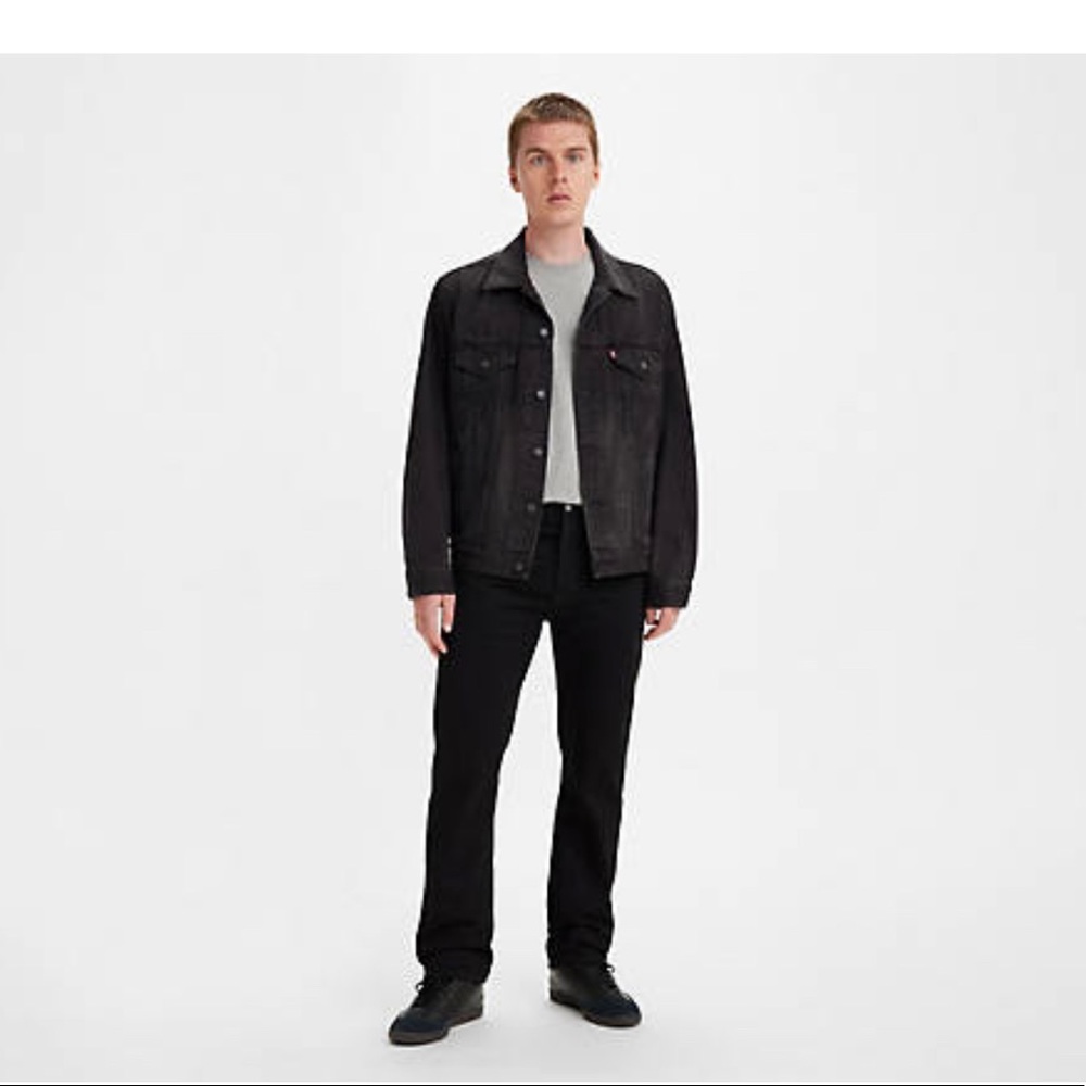 Levi’s Mens Black 501’s